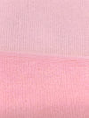 Bubble Gum Pink Cotton/Polyester/Lycra Velour Knit 54W