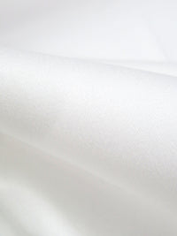 White Cotton/Lycra Stretch Sateen - NY Designer - 58W