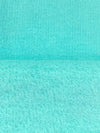 Turquoise Blue Cotton/Polyester Sweatshirt Fleece 62W