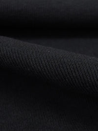 Onyx Cotton/Polyester Fine Rib Knit 54W