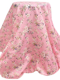 Bubblegum/Old Lavender/Off-White/Multi 100% Cotton Floral Print Lawn 58W