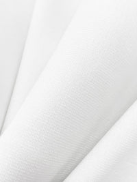 White Rayon/Nylon/Lycra Ponte Knit 57W