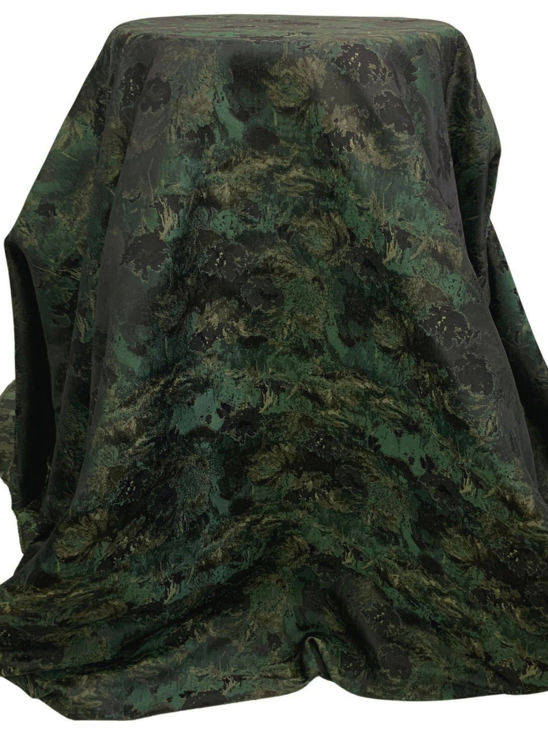 Old Bamboo/Black/Multi 100% Polyester Abstract Weave Jacquard - NY Designer - 62W