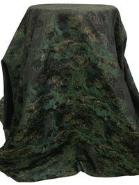 Old Bamboo/Black/Multi 100% Polyester Abstract Weave Jacquard - NY Designer - 62W