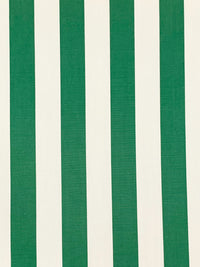 Dark Spring Green/White 100% Cotton Vertical Stripe Lawn 58W