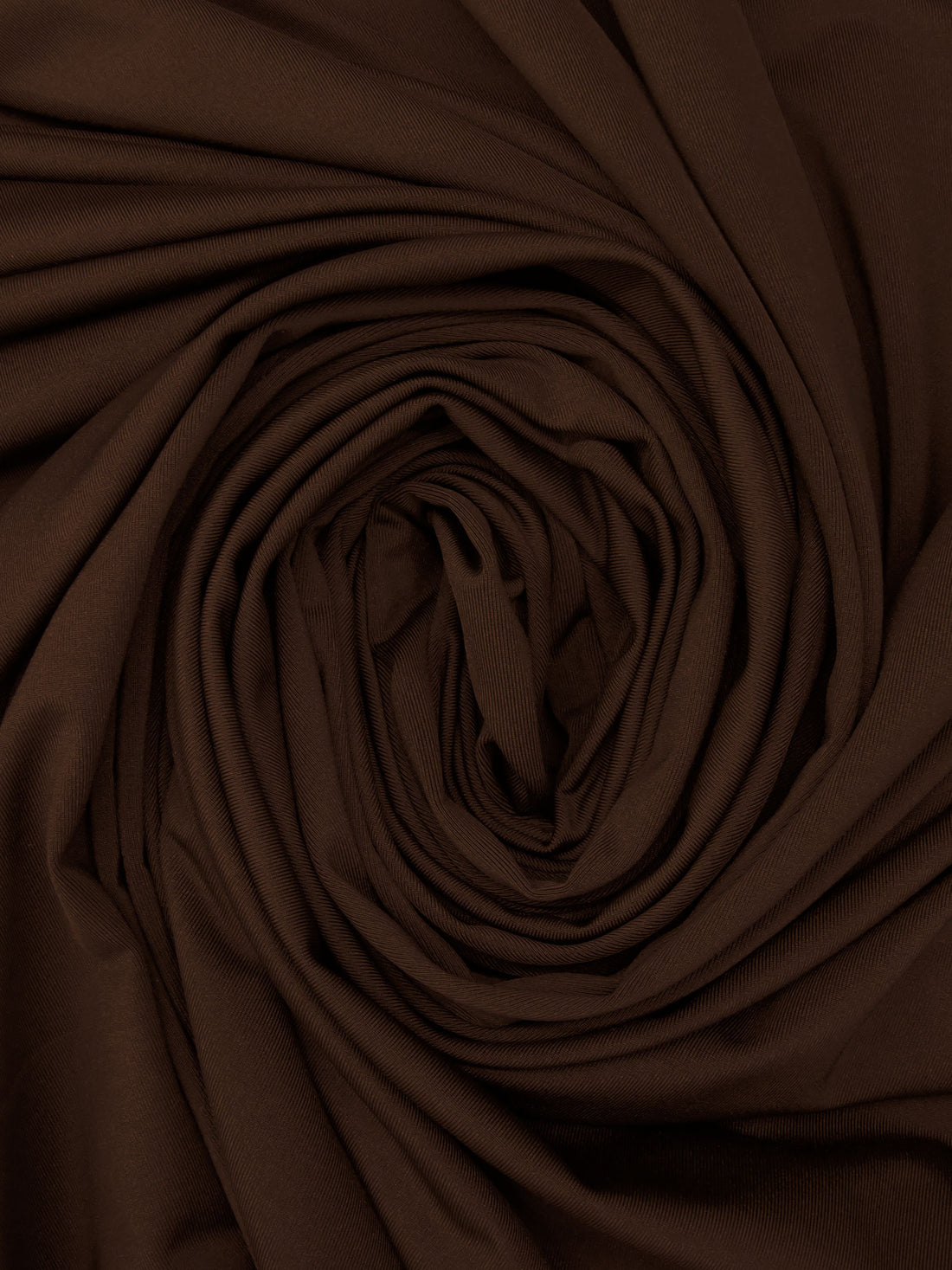 Mahogany Brown Polyester/Lycra DTY Knit - Famous Dress Designer - 58W