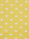 Sunflower/White Cotton/Lycra Polka Dot Print Jersey Knit 60W