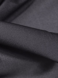 Dark Purplish Gray Polyester/Lycra Stretch Taffeta - NY Designer - 58W