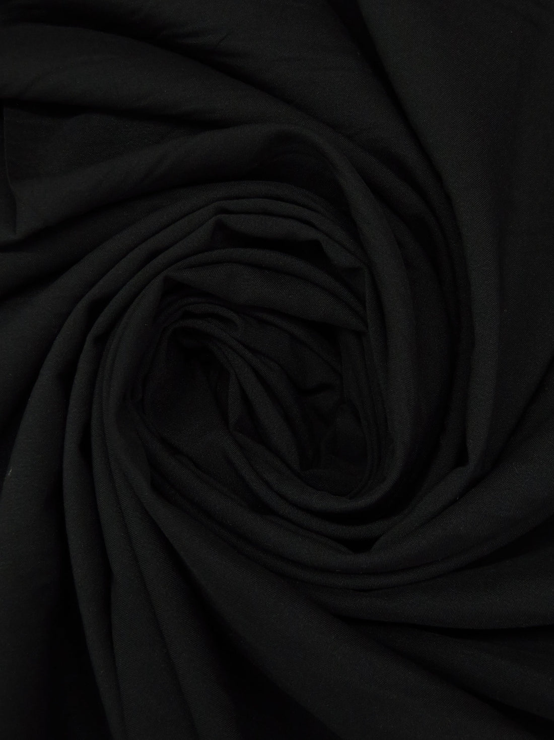 Black 100% Polyester Pongee Lining 48W