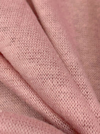 Warm Dusty Rose 100% Polyester Light Weight Sweater Knit 53W