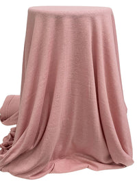 Warm Dusty Rose 100% Polyester Light Weight Sweater Knit 53W