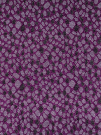 Byzantium/Black/Soft Slate Polyester/Rayon Textured Pebble Weave Jacquard - NY Designer - 56W