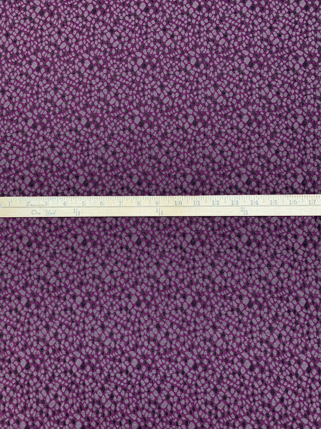 Byzantium/Black/Soft Slate Polyester/Rayon Textured Pebble Weave Jacquard - NY Designer - 56W