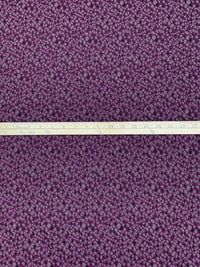 Byzantium/Black/Soft Slate Polyester/Rayon Textured Pebble Weave Jacquard - NY Designer - 56W