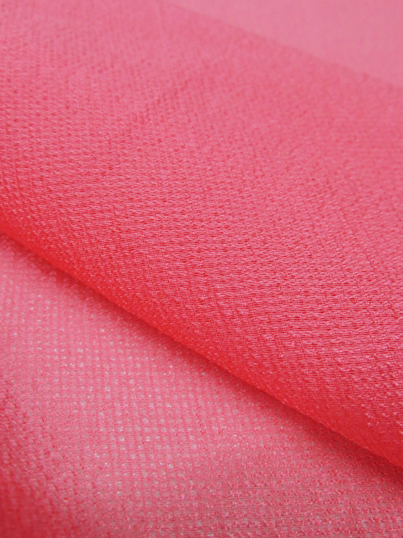 Alpine Pink 100% Silk Gauzy Chiffon 55W