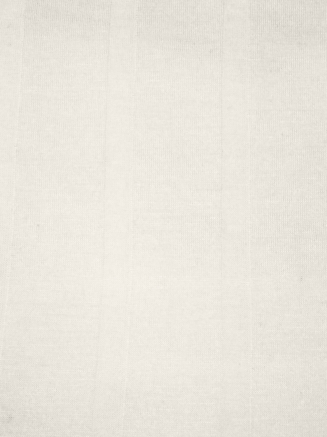 Warm White 100% Rayon Vertical Stripe Weave Tissue Jersey Knit 50W