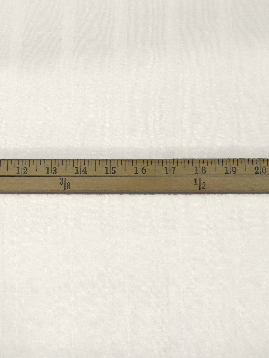 Warm White 100% Rayon Vertical Stripe Weave Tissue Jersey Knit 50W