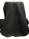 Black/White 100% Polyester Tweed Double Knit - Famous Dress Designer - 61W