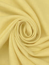 Pale Goldenrod 100% Linen Mid-Weight Woven 56W