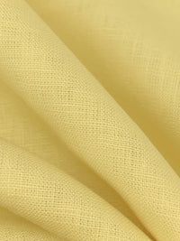 Pale Goldenrod 100% Linen Mid-Weight Woven 56W