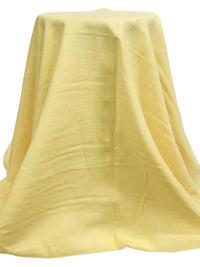 Pale Goldenrod 100% Linen Mid-Weight Woven 56W