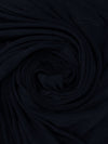 Midnight Navy Acetate/Lycra Slinky Knit - NY Designer - 53W