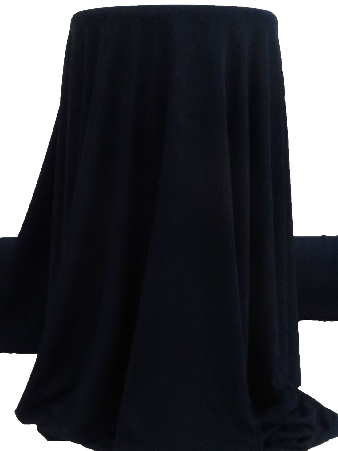 Midnight Navy Acetate/Lycra Slinky Knit - NY Designer - 53W