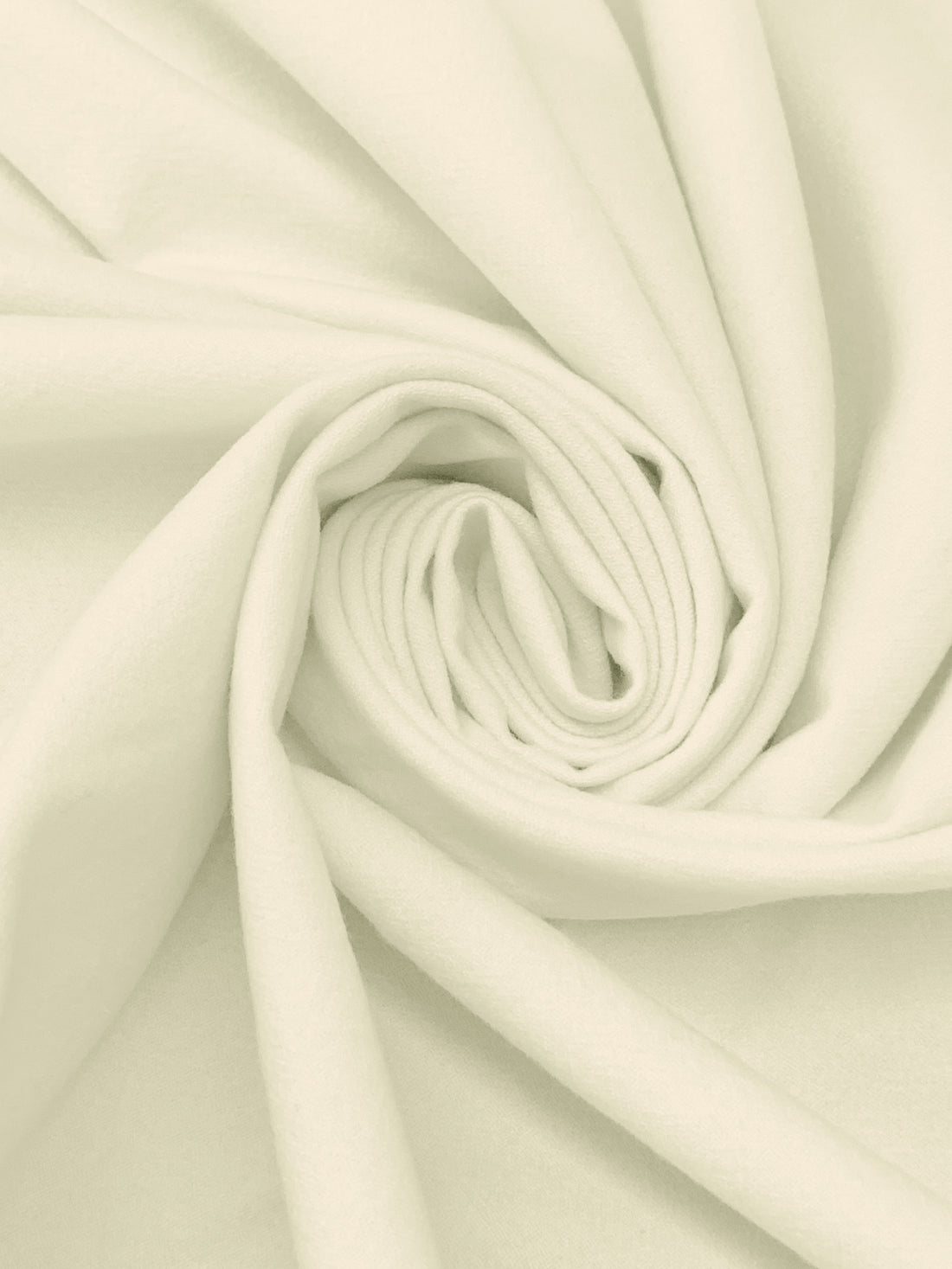 Pale Cream 100% Wool Textured Weave Flannel Suiting 56W