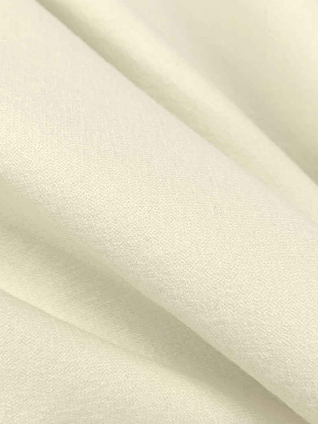 Pale Cream 100% Wool Textured Weave Flannel Suiting 56W