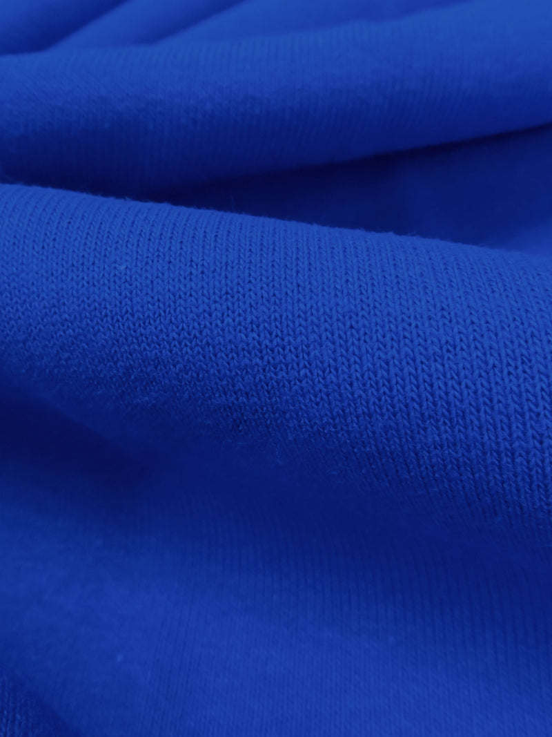 Royal Azure Cotton/Polyester French Terry Knit 60W