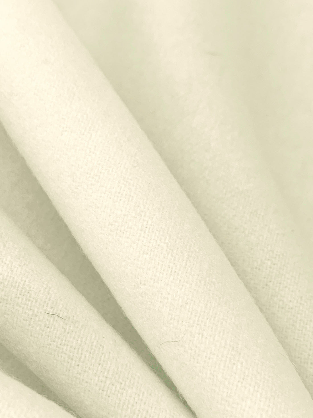 Ivory Cream 100% Wool Heavy Suiting 59W
