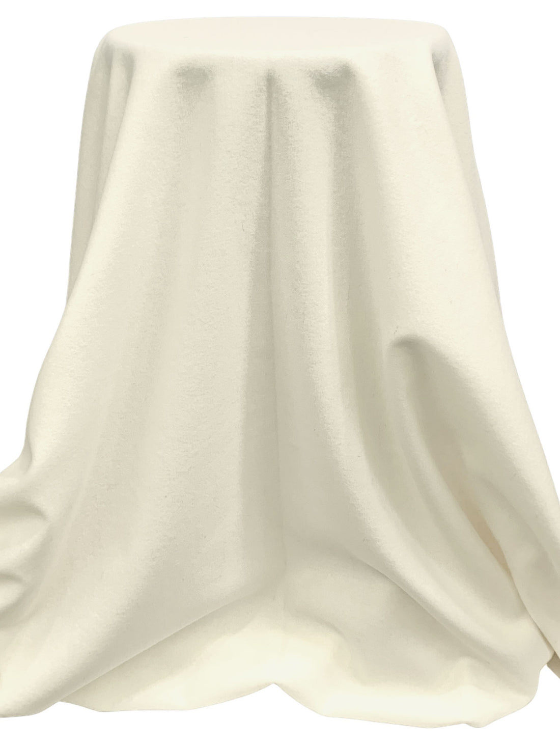 Ivory Cream 100% Wool Heavy Suiting 59W