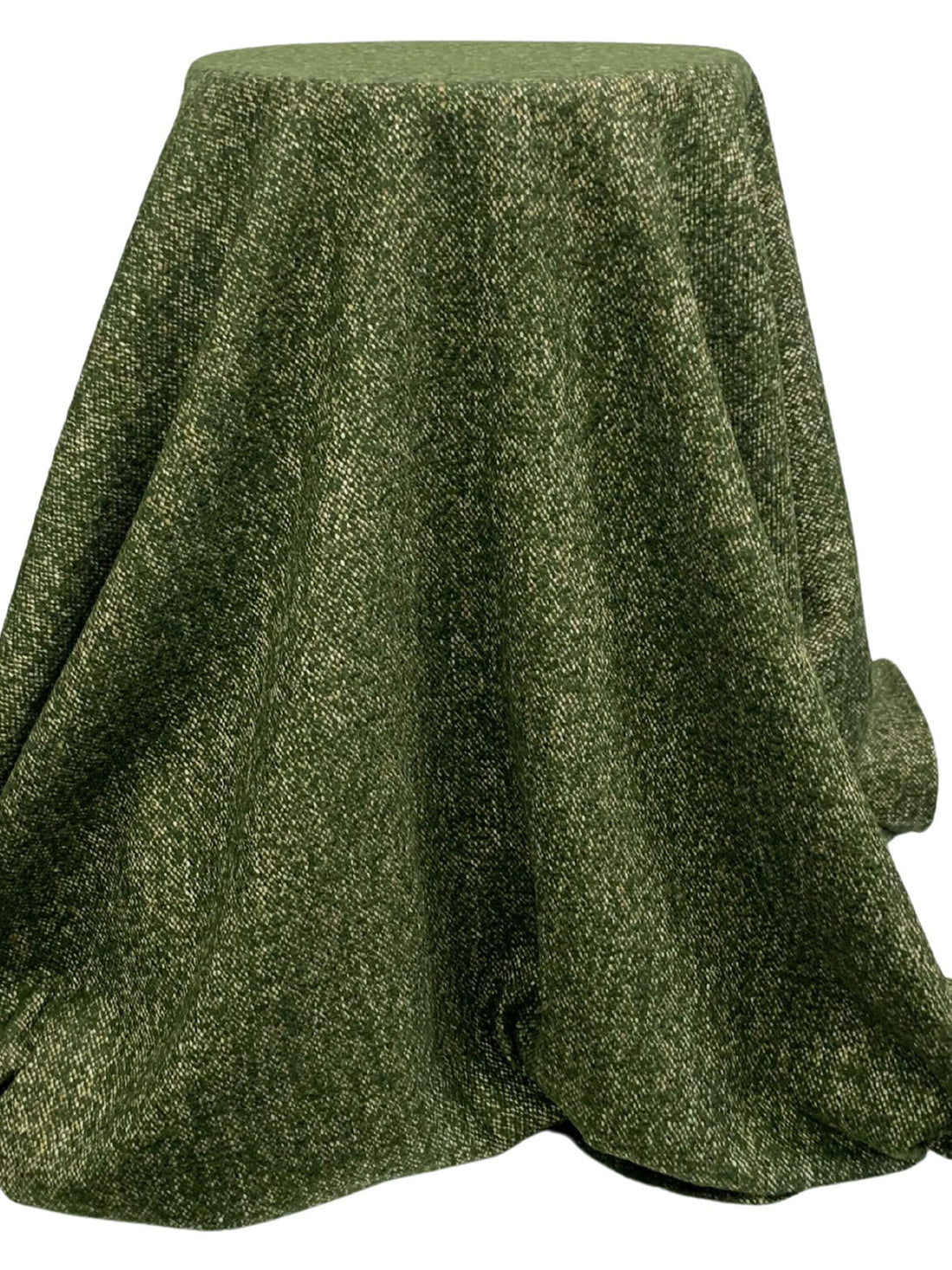 Rifle Green/Multi Wool/Polyester Tweed Coating 60W