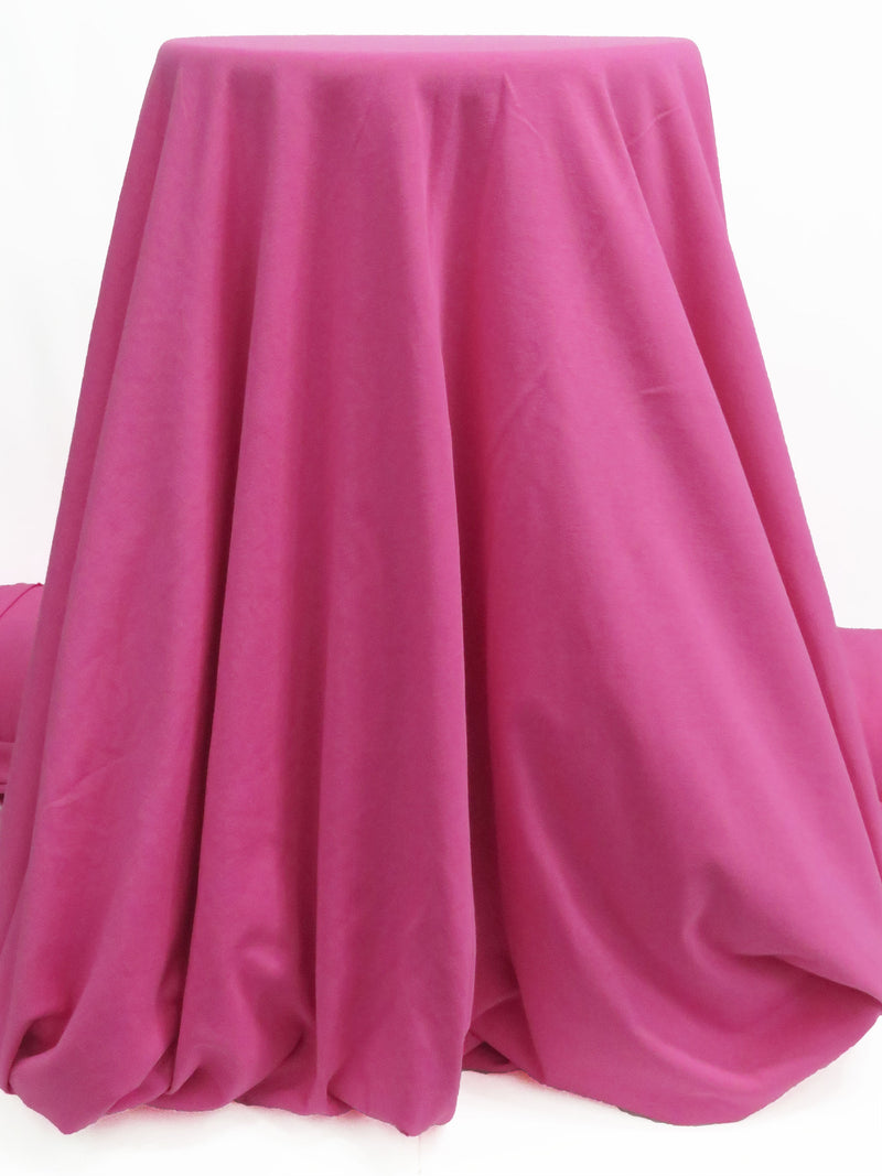 Raspberry Pink Cotton/Polyester Jersey Knit 72W