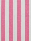 Cherry Pink/White Cotton/Lycra Vertical Stripe Print Jersey Knit 62W