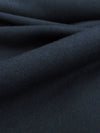 Muted Midnight Navy Cotton/Polyester Interlock Knit 56W