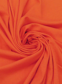 Safety Orange Cotton/Polyester Interlock Knit 62W