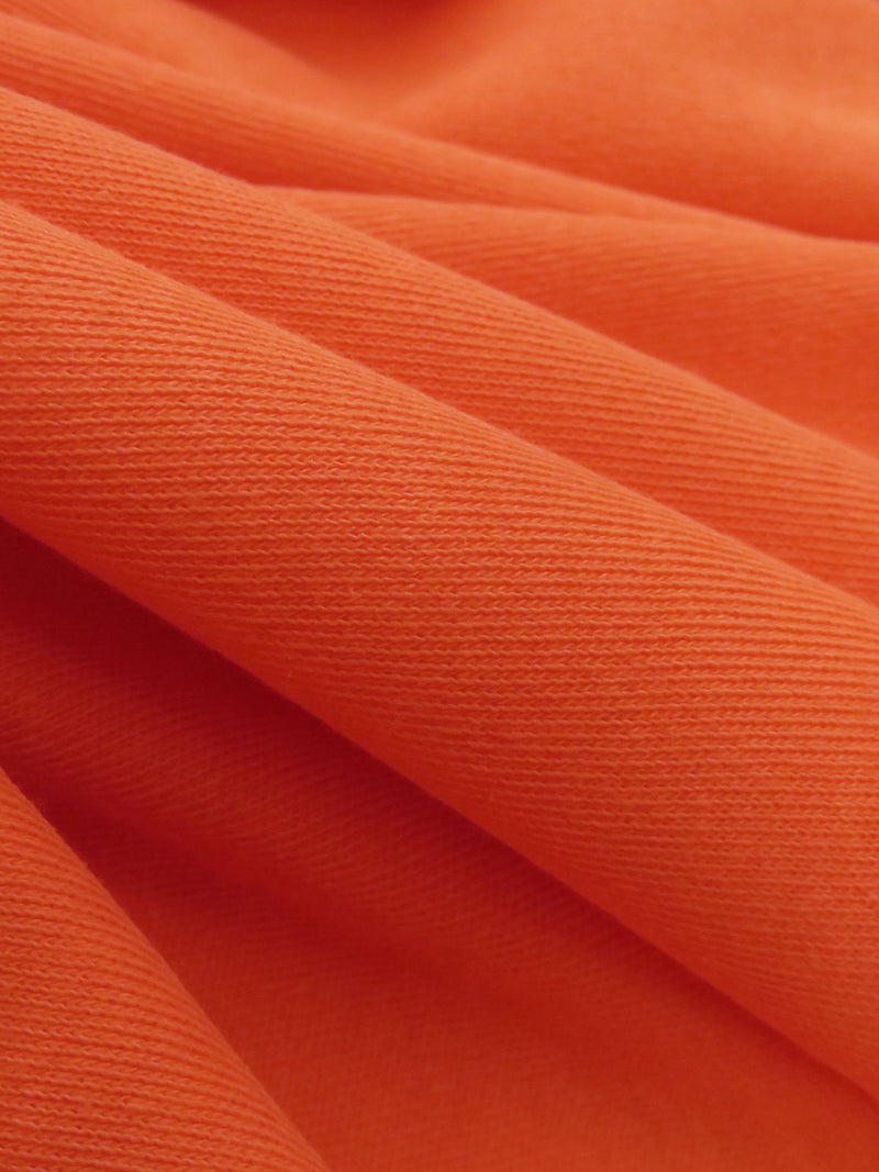 Safety Orange Cotton/Polyester Interlock Knit 62W