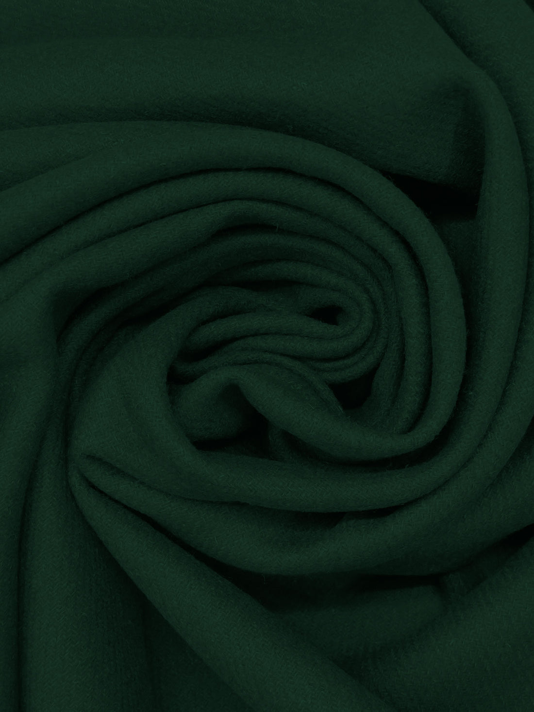 Dark Green Wool/Nylon Twill Coating 58W