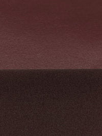 Royal Maroon Polyester/Lycra Faux Leather-Look Knit - NY Designer - 58W