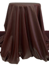 Royal Maroon Polyester/Lycra Faux Leather-Look Knit - NY Designer - 58W