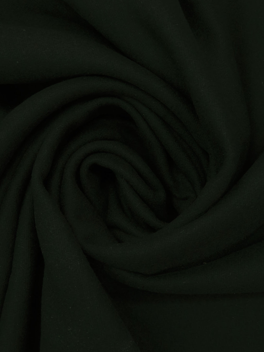 Midnight Green Wool/Nylon Flannel Coating 57W