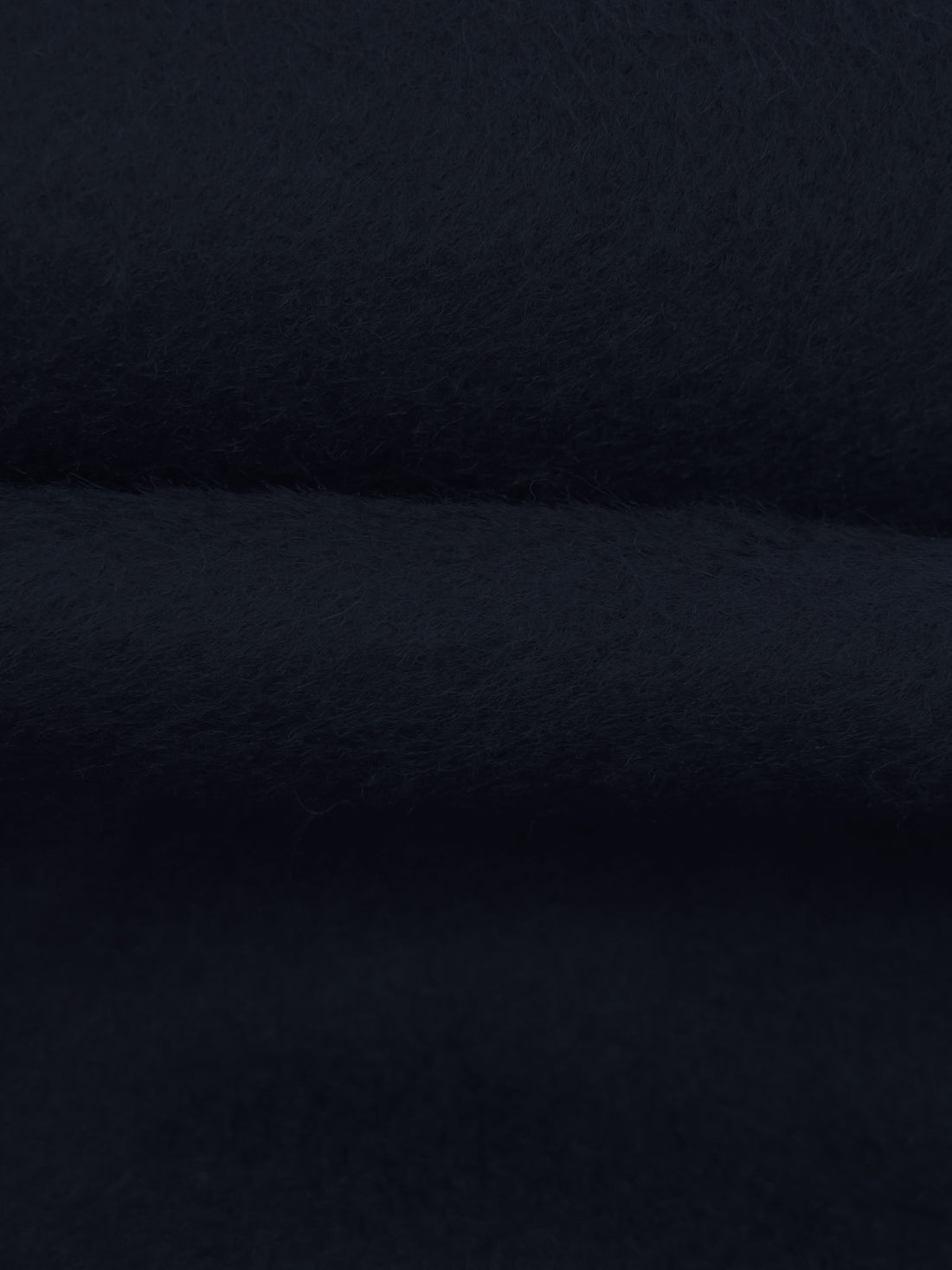 Midnight Blue Wool/Polyester Napped Coating 58W