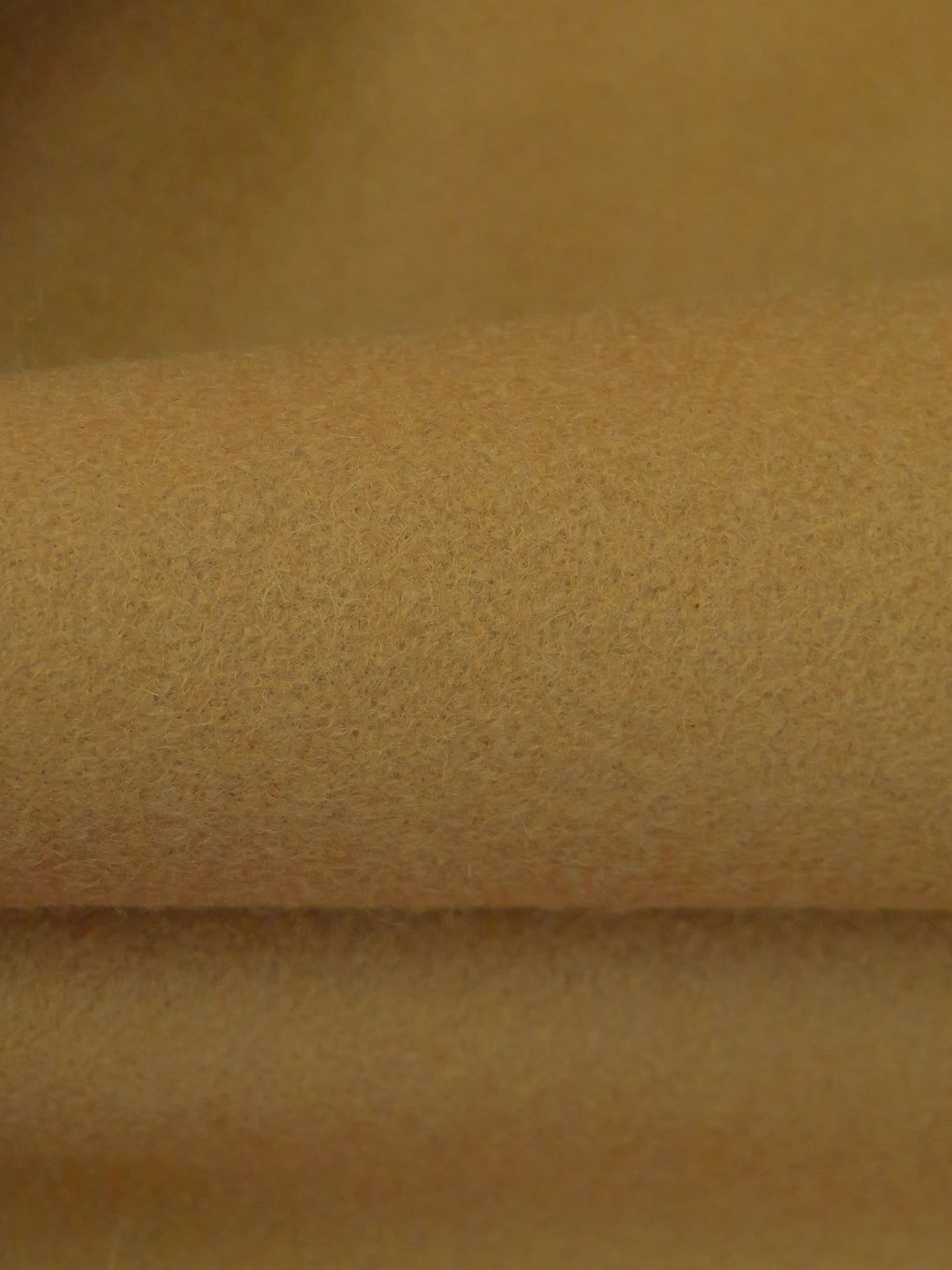 Graham Cracker 100% Wool Melton Coating - NY Designer - 55W