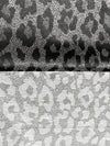 Silver/Black Polyester/Metallic Animal Jacquard Woven 61W