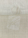 Oat/Off-White 100% Cotton Tropical Palm Weave Jacquard Shirting - NY Designer - 53W
