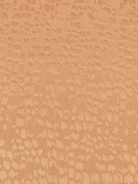 Apricot Rayon/Acetate Pebble Brocade - Imported From France - 54W