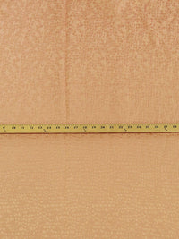 Apricot Rayon/Acetate Pebble Brocade - Imported From France - 54W