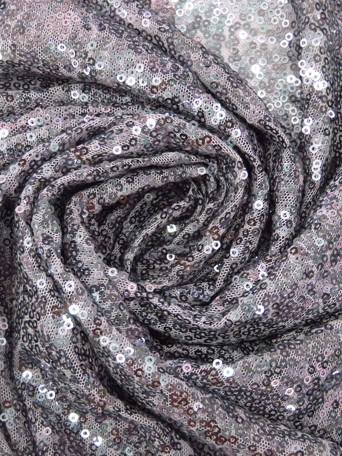 Dusty Thistle Polyester/Lycra Mini Sequins On Mesh Knit 51W