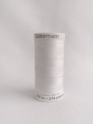 Gutermann Thread - Medium Spool - 274 Yards - White